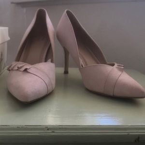 Blush high heels